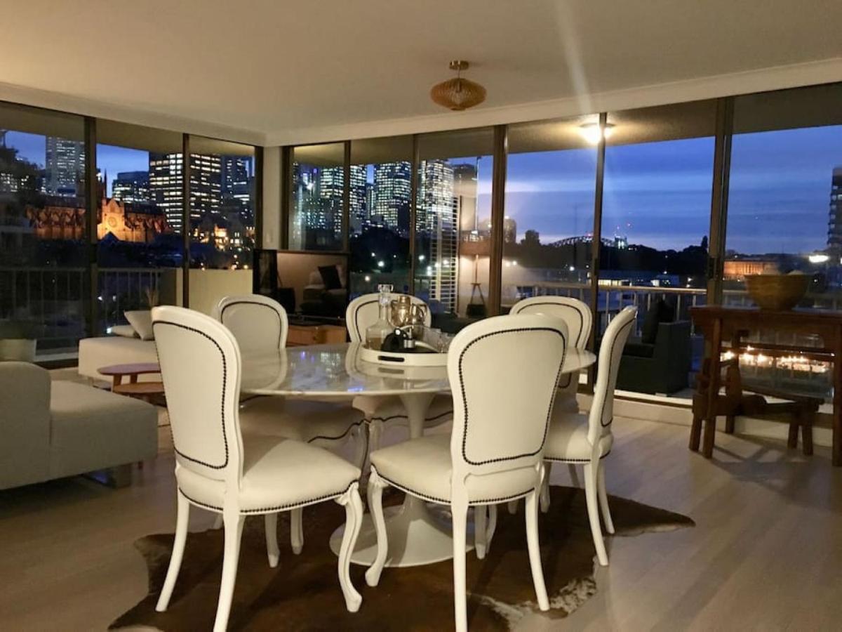 Inner City Harbour Views With Parking Sydney Exterior foto