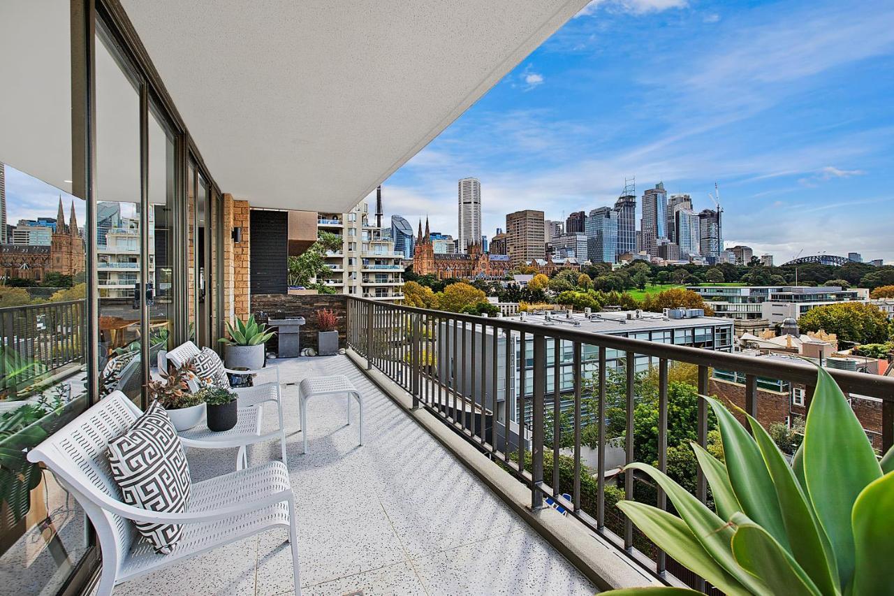 Inner City Harbour Views With Parking Sydney Exterior foto