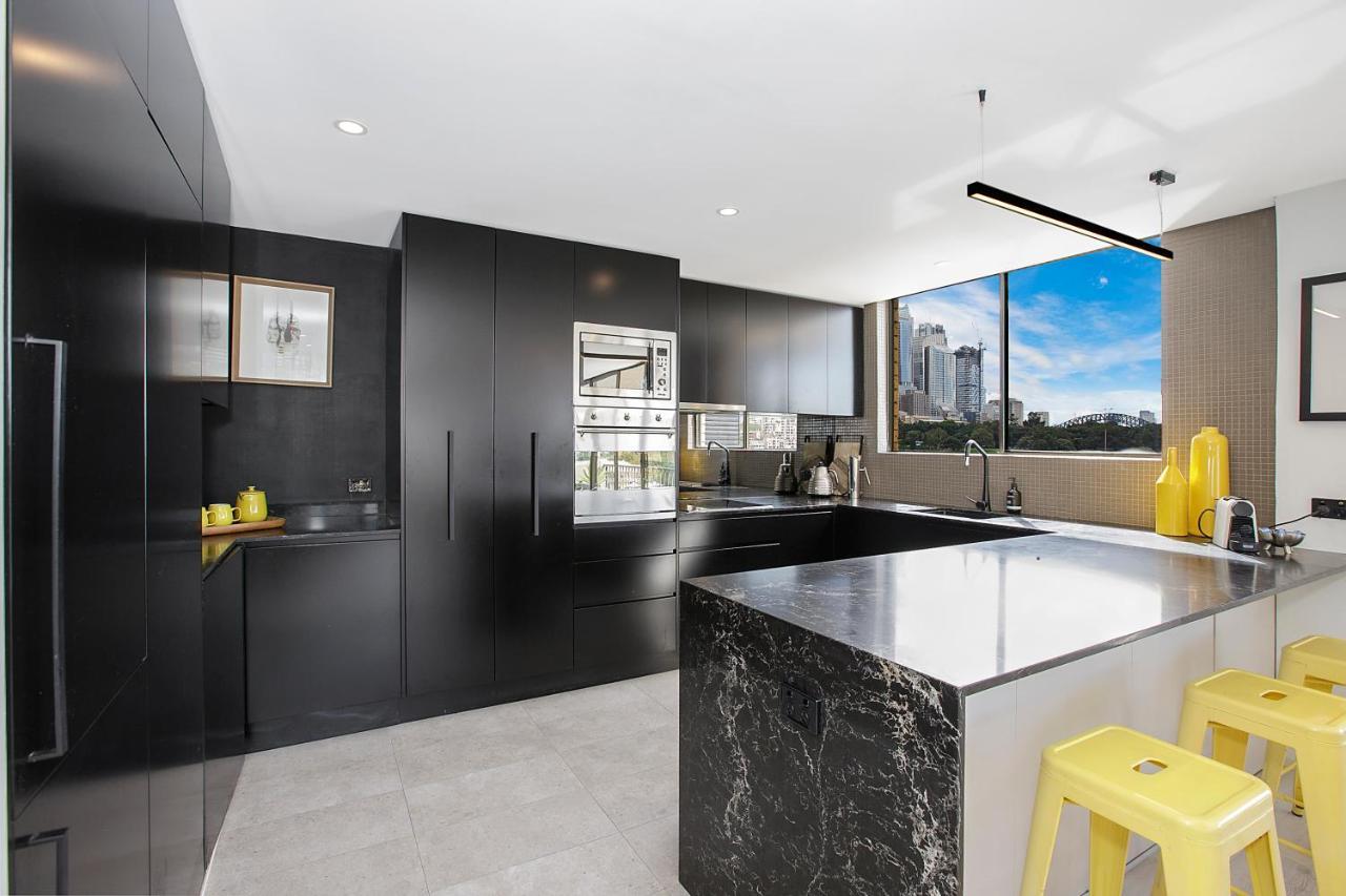 Inner City Harbour Views With Parking Sydney Exterior foto