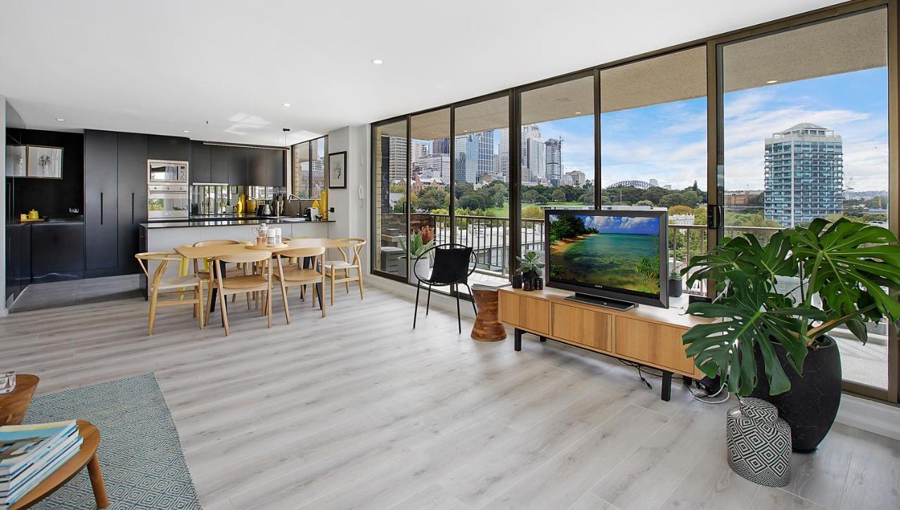 Inner City Harbour Views With Parking Sydney Exterior foto