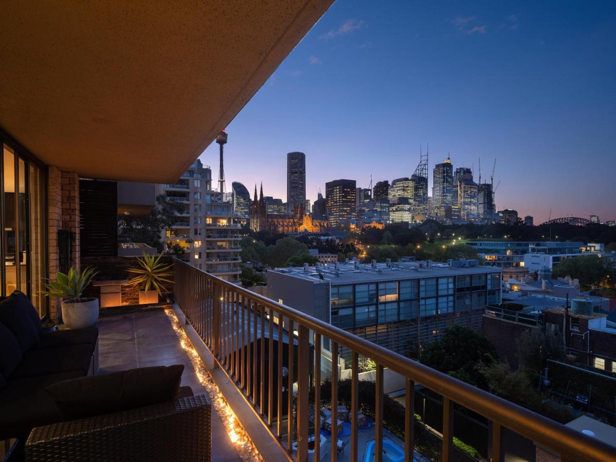 Inner City Harbour Views With Parking Sydney Exterior foto